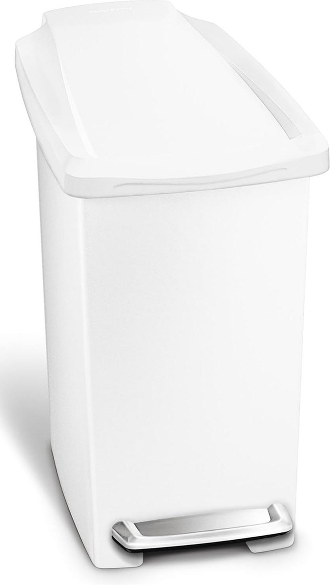 Pedaalemmer smal 10 liter - Elegante afvalbak met pedaal vegetable waste bin