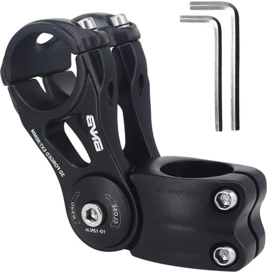 Dahon stuurpen grendel zwart breed