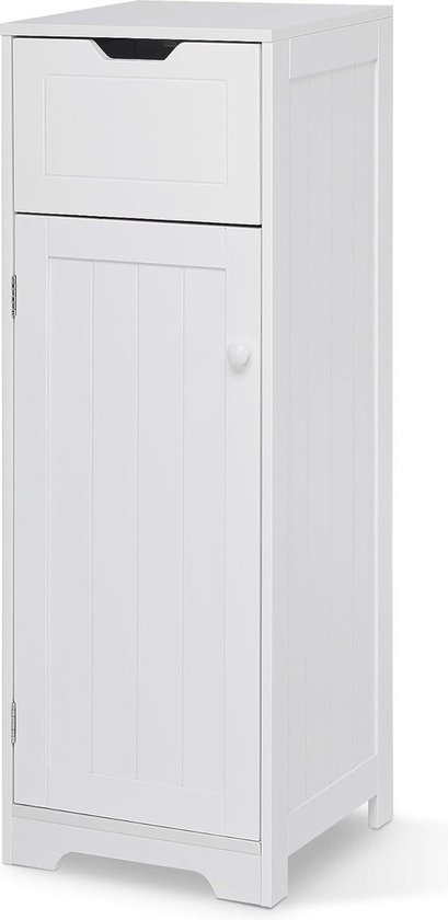 Bergen WC-kast en Dispenser voor Badkamer, van MDF, 1 deur