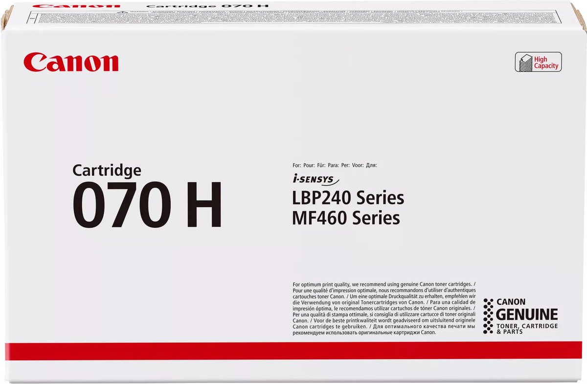 Canon Toner 070H 5640C002 Schwarz bis zu 10.200 Seiten