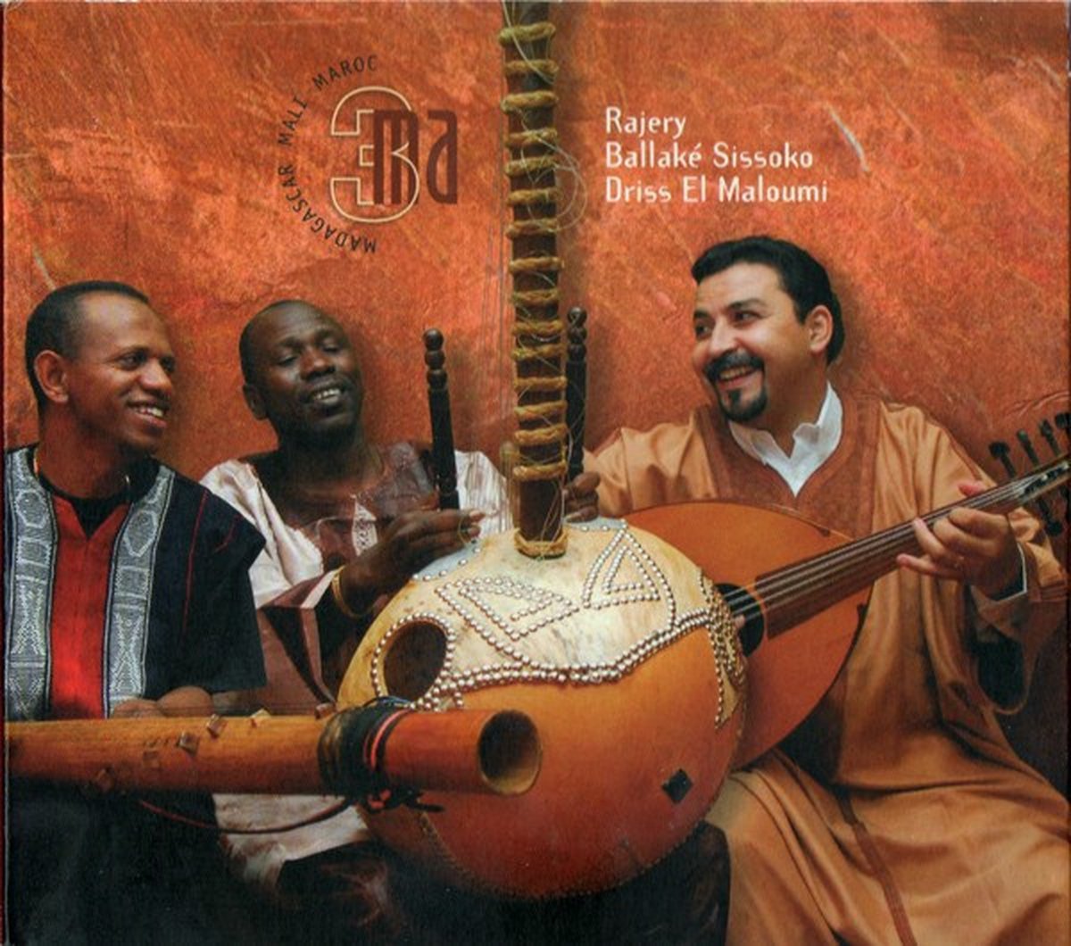 Rajery, Ballaké Sissoko, Driss El Maloumi - 3MA (Madagascar Mali Maroc) (CD)