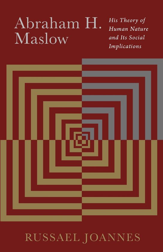 Abraham H. Maslow - cover