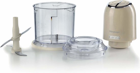 Ariete 0438/03 - Vintage hakmolen - 600 ml Inhoud - 400 Watt - 2 snelheden - Beige van Ariete — afbeelding 3