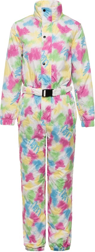 Funky Alps Skipak Neon Graffiti / Vintage Onesie Skipak / Wintersport / Apres-ski / Flourescerend / Neon