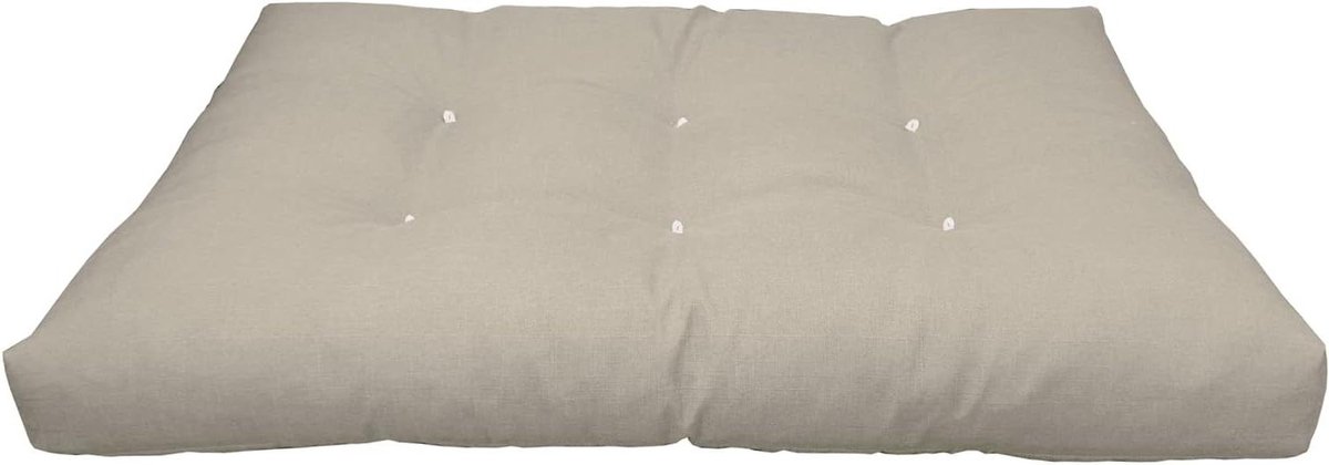 Palletkussens Tuinkussen 120-x-80-cm Palletkussen Polyester Beige Terras Woonkamer Meubels RE6723 Palletkussens