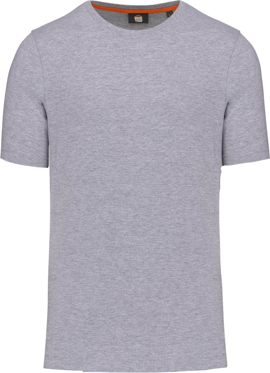 WK. Designed To Work Duurzaam heren T-shirt ronde hals WK302 - Oxford Grey - M
