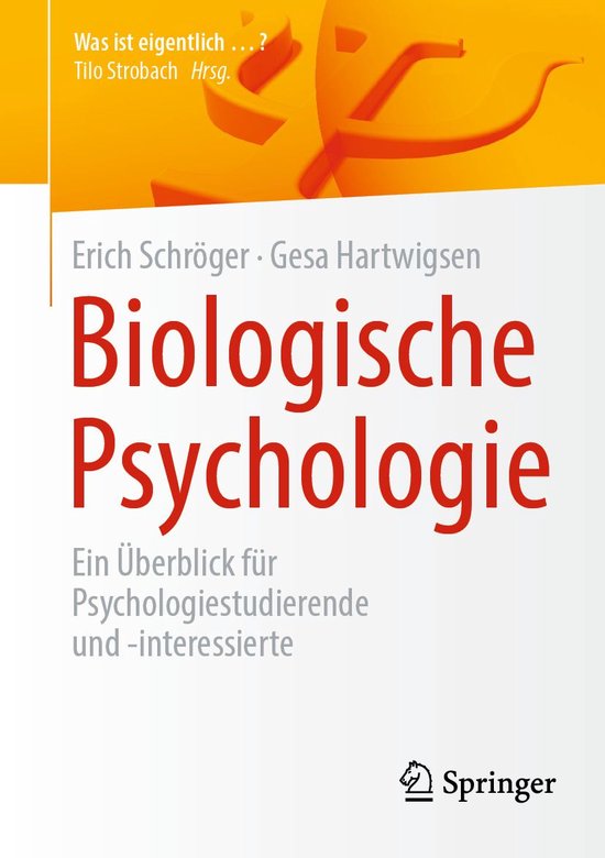 Psychology (German Language) - Biologische Psychologie - cover