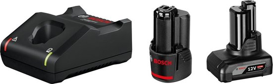 Foto: Bosch professional accu starterset 12v 2 0ah 4 0ah 1600a01nc9