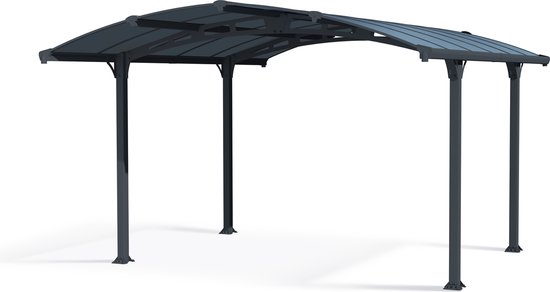 Canopia - Arcadia - Carport - Overkapping - Aluminium - Hoge kwaliteit - Eenvoudige installatie - 3.6X4.4 m