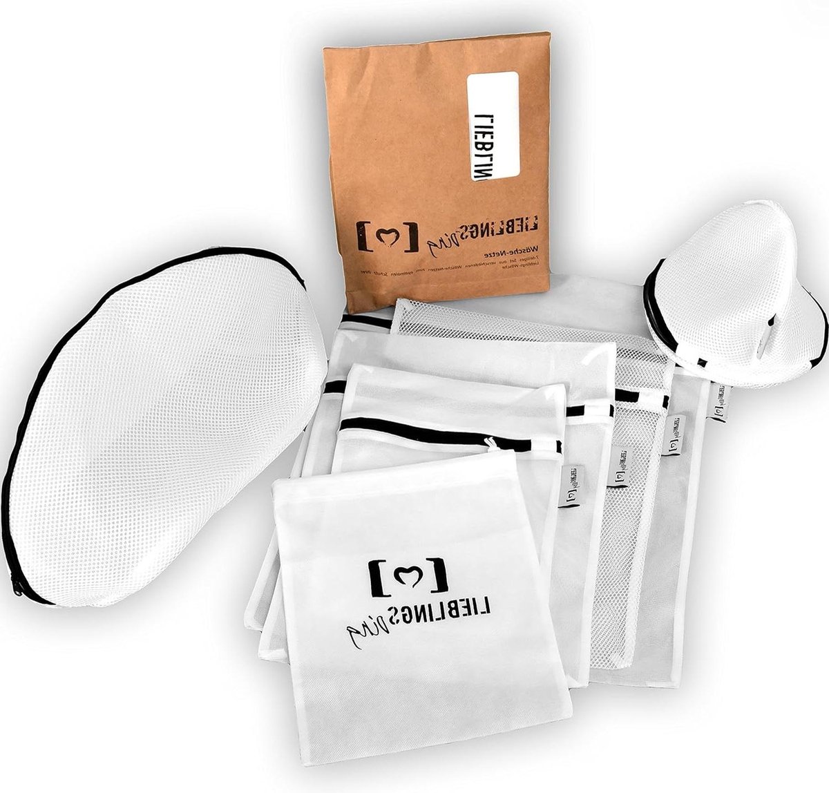 Wasnet voor wasmachine - set van 7 stuks - LIEBLINGS Ding