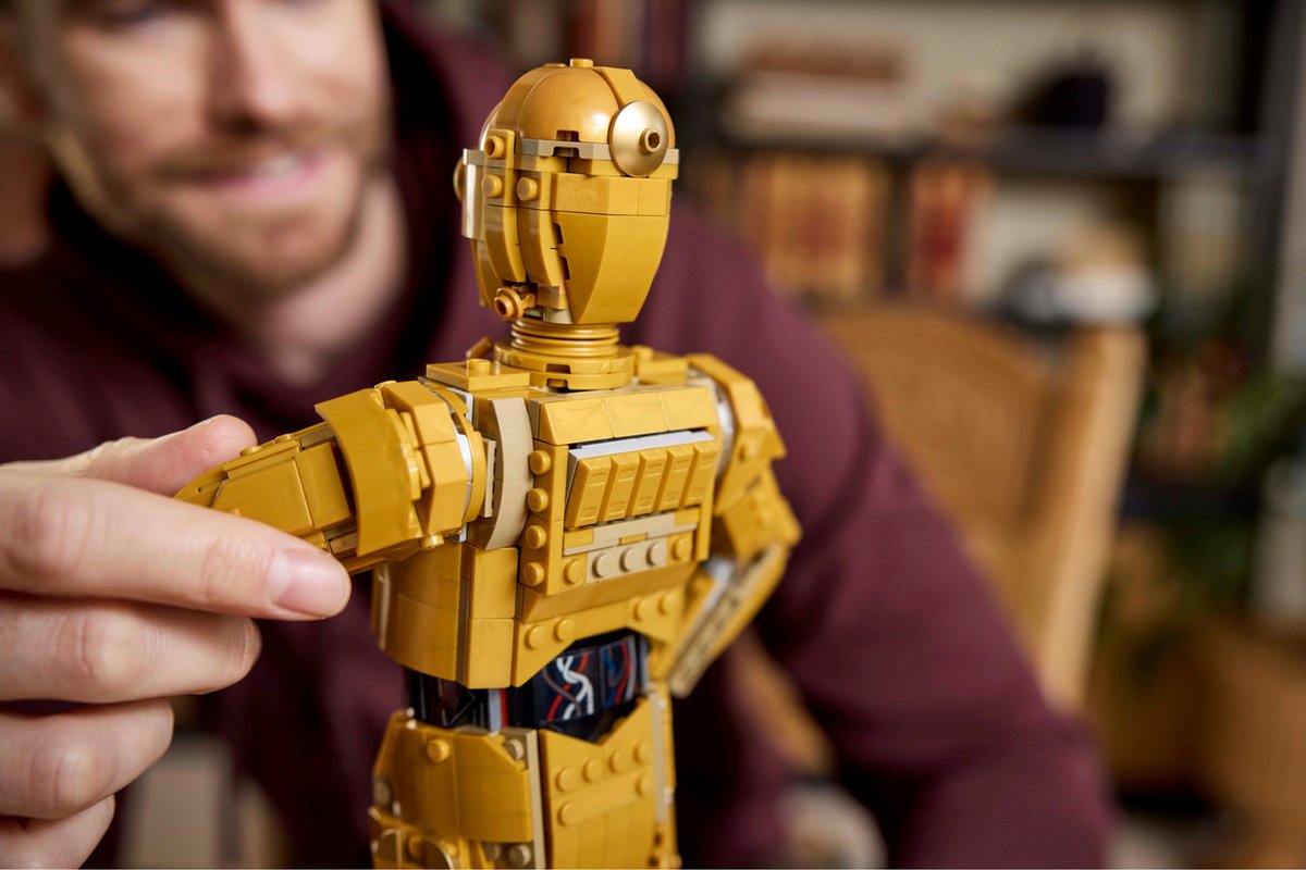 LEGO Star Wars - C-3PO Decoratie Bouwpakket met Droid Figuur - 75398 – foto 5