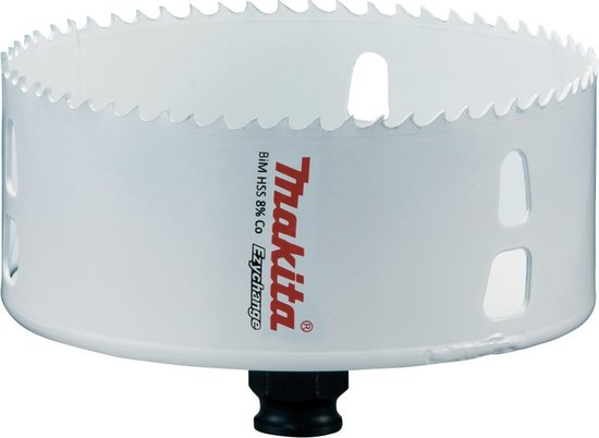 Makita D-17150 - 105 mm bimetallic crown for steel, metal, wood or plastic multicolor