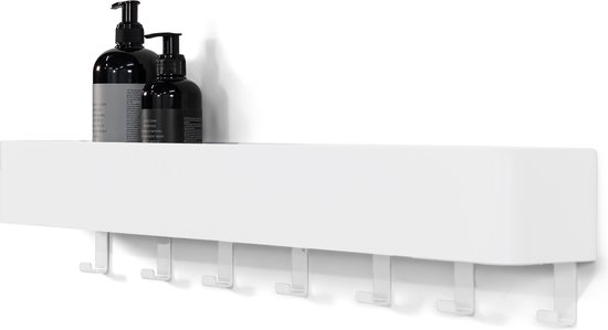 Spinder Design kapstok Multi 7 - Wit - 7 haken - Staal