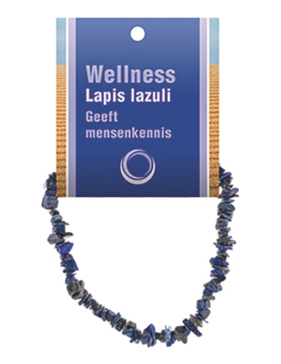 Ruben Robijn Lapis lazuli splitarmband + kaart