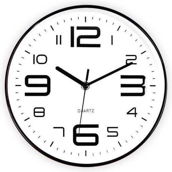 Horloge murale - Mouvement silencieux - Diamètre 25cm - TM20014 - 4