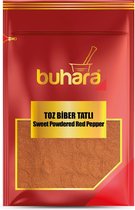 Buhara - Paprika Poeder Zoet - Toz Biber Tatli - Sweet Powdered Red Pepper - 200 gr Eco Package