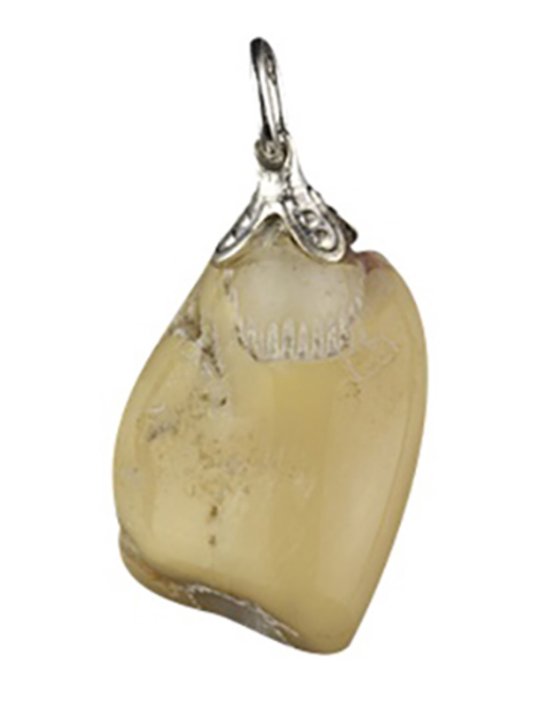 Pendentif de pierres précieuses Septarian
