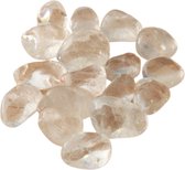 Bergkristal - Edelsteen - Trommelsteen - Knuffelstenen - 250 gram - GRATIS VERZENDING!!