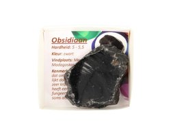 Doosje Obsidiaan zwart