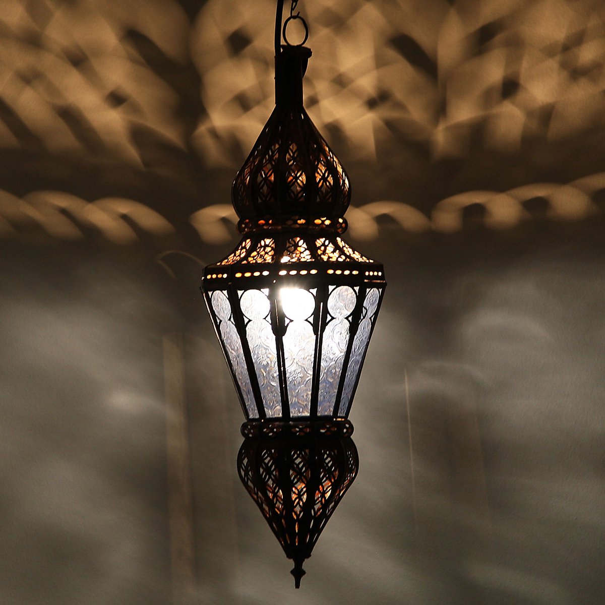Plafondlamp Nura blauw