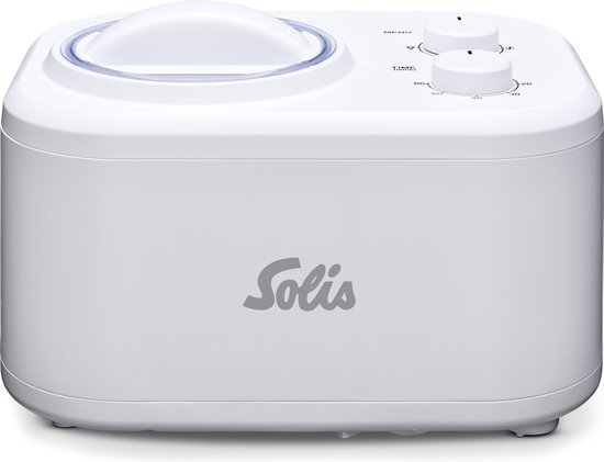Solis Gelatissima Ijsmachine - Makkelijk in Gebruik - Koelfunctie - Met Verwijderbare Ijsemmer - Ijsmaker - Ice Cream Maker - 1 Liter