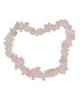 Roze kwarts kinder armbandje split