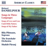 Antonio Lysy, David Walther, Hila Plitmann - Danielpour: Songs In Three Languages - Songs Of Love And Loss (CD)