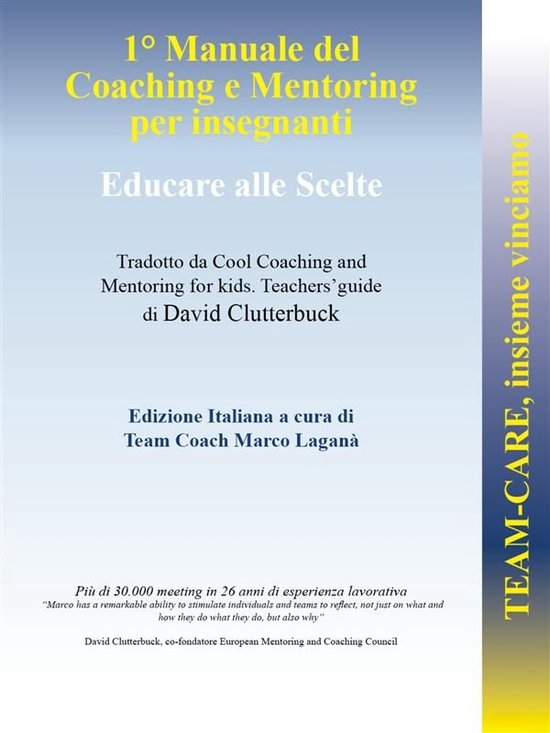 1° Manuale di Coaching e Mentoring per insegnanti - cover