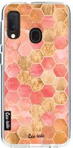 Casetastic Softcover Samsung Galaxy A20e (2019) - Honeycomb Art Coral