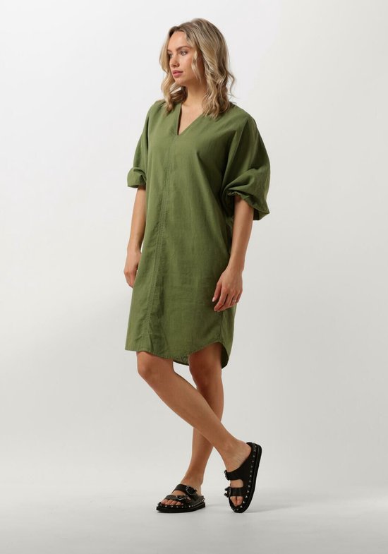 Penn & Ink Dames Mini Jurk Dress Groen - Maat 42