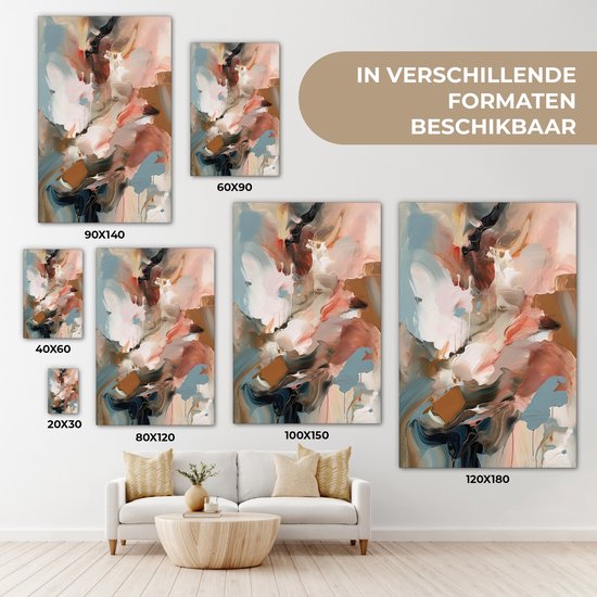 Peinture sur toile 120x180 cm - Peinture colorée - Accessoires de décoration de chambre - Peintures de salon - Décoration murale de chambre - Décoration murale murale de cuisine - Tissu mural d'intérieur - Maison de décoration - Art de la Peinture