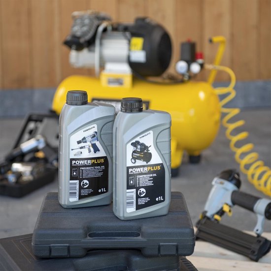 Powerplus POWOIL016 Pneumatische olie - 1 liter olie voor pneumatische machines van Merkloos	 — afbeelding 2