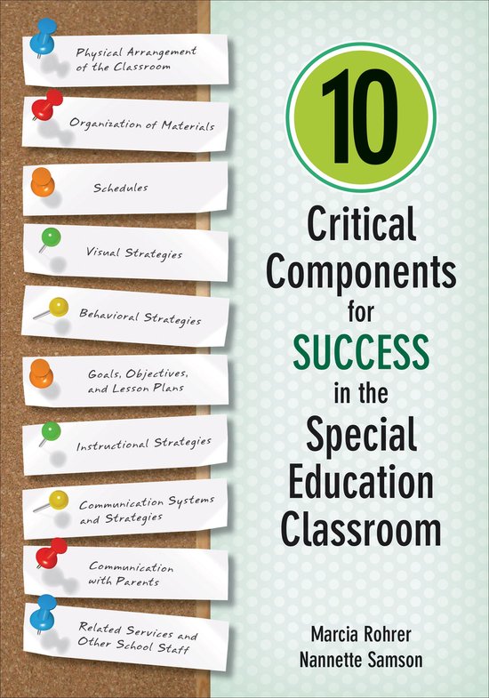 10 Critical Components for Success in the Special Education  ... - cover