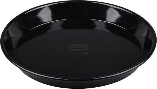 Dr.Oetker Pizza-/ Bakplaat Tradition Ø20 cm - zwart Staal - 20 x 20 x 5 cm - kopen online