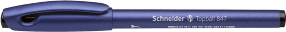 Schneider Schreibgeräte 847SC001 balpen Zwart Stick balpen 10 stuk(s)