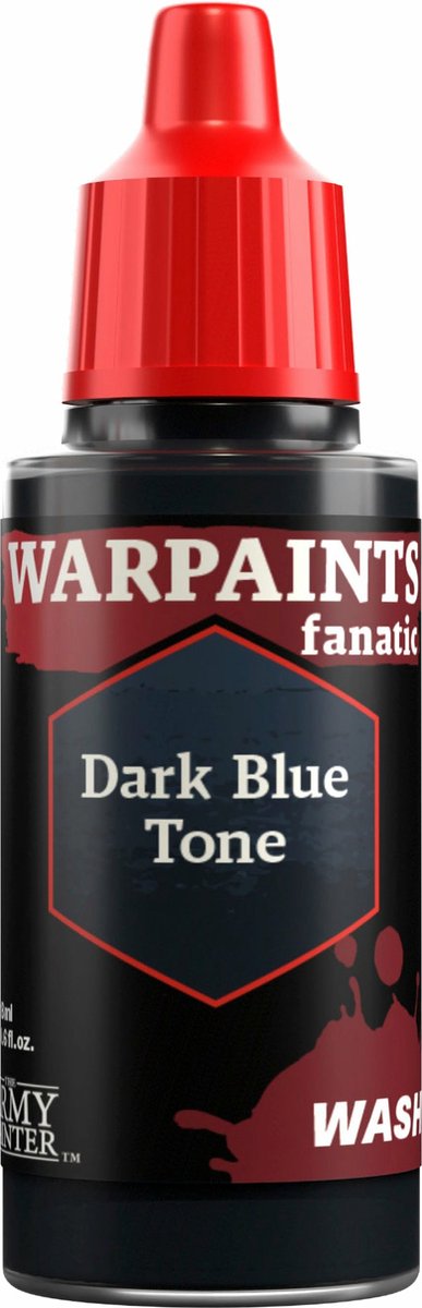The Army Painter Warpaints Fanatic Wash: Dark Blue Tone Acrylverf 1 stuk(s)