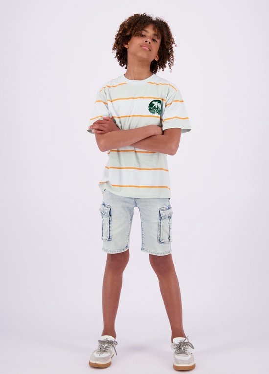 Vingino T-shirt Hipe Garçons T-shirt - Maya Blue - Taille 176