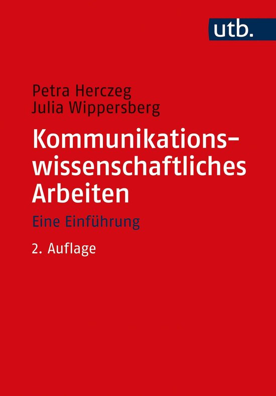 Kommunikationswissenschaftliches Arbeiten - cover
