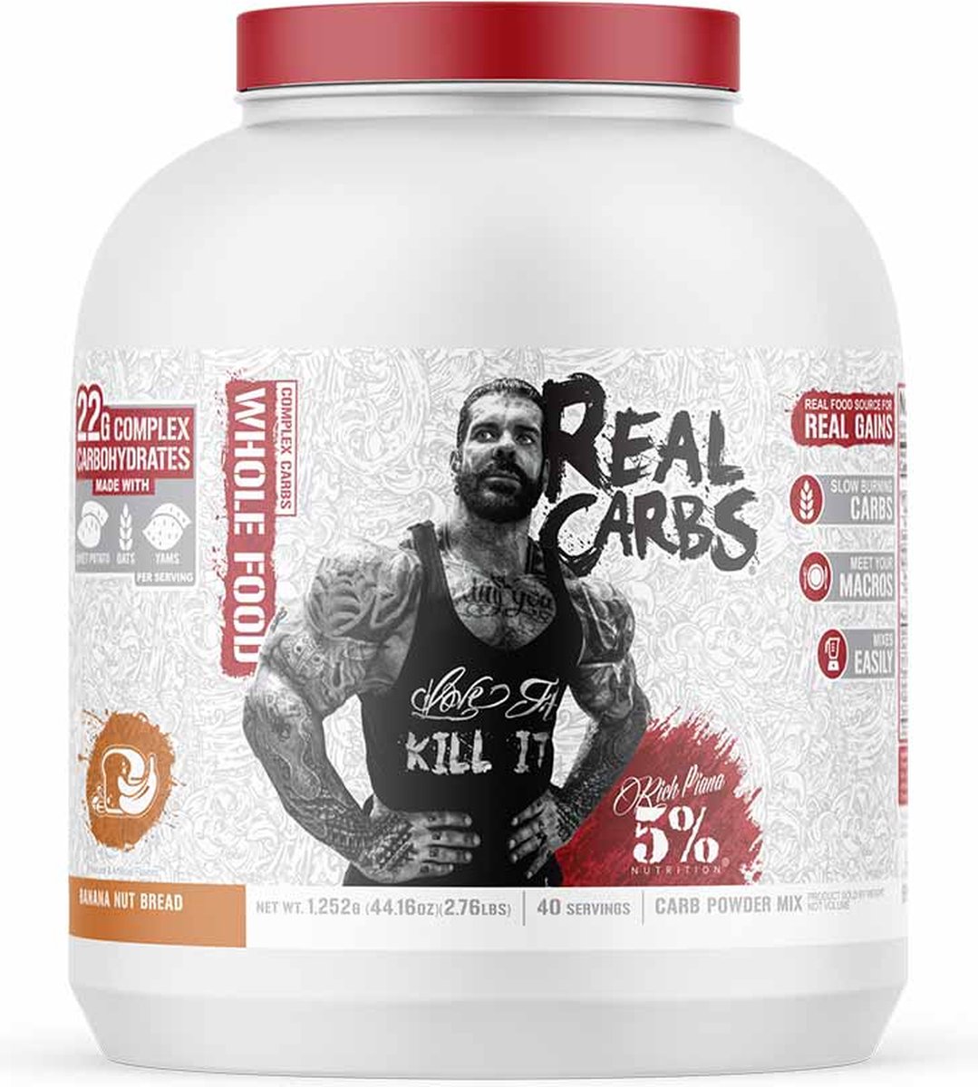 Goedkoopste Real Carbs 40 servings Sweet Potatoe Pie