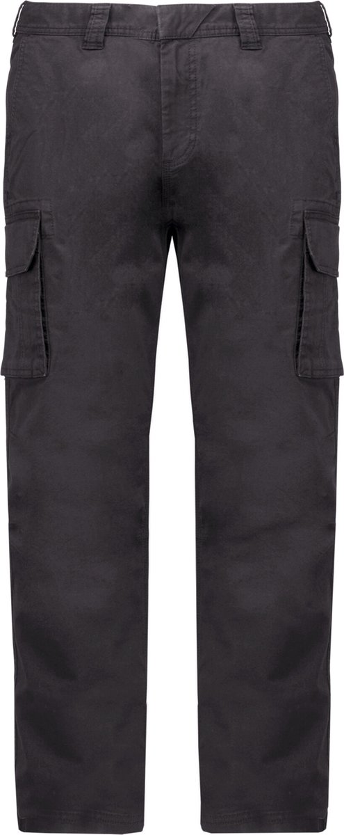 Kariban Herenbroek met diverse zakken K744 - Dark Grey - 46 NL (40 FR)