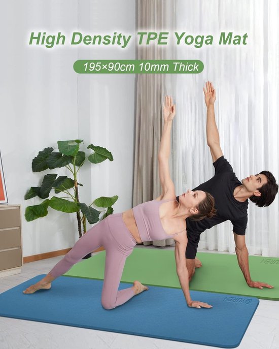 Tapis De Gymnastique Pliable En 3 Parties Antidérapant Avec 2 Poignées Tapis De Chute De Yoga 9 Couleurs Au Choix