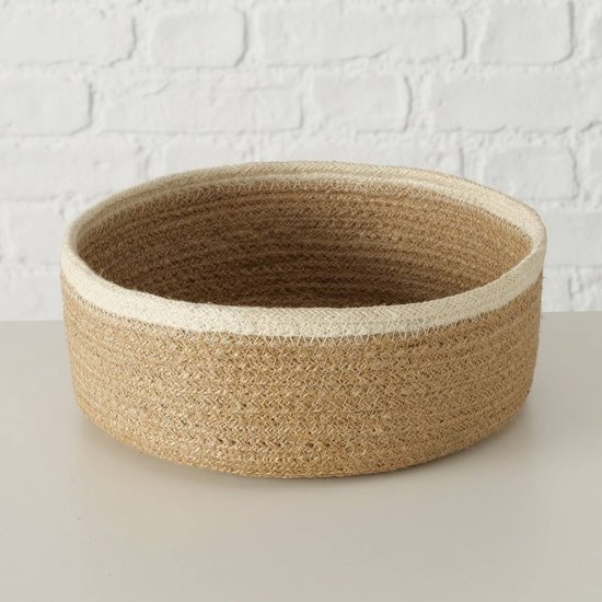 Paniers décoratifs Cunas, 3 pièces, en jute