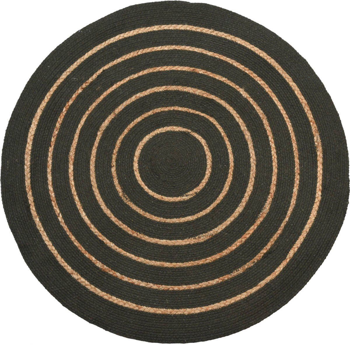 Ronde katoenen tapijt, Ø 90 cm