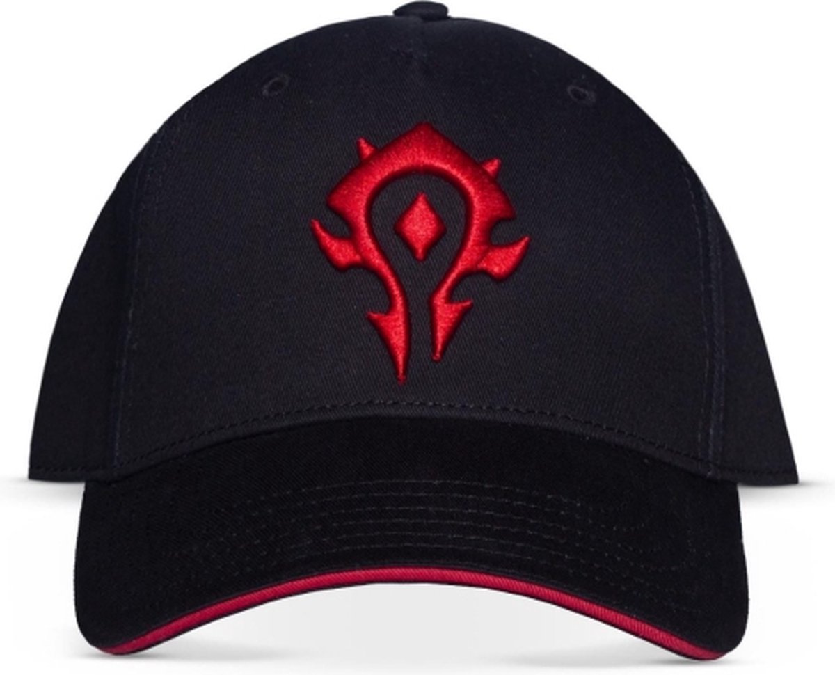 World Of Warcraft - The Horde Logo Verstelbare pet - Zwart