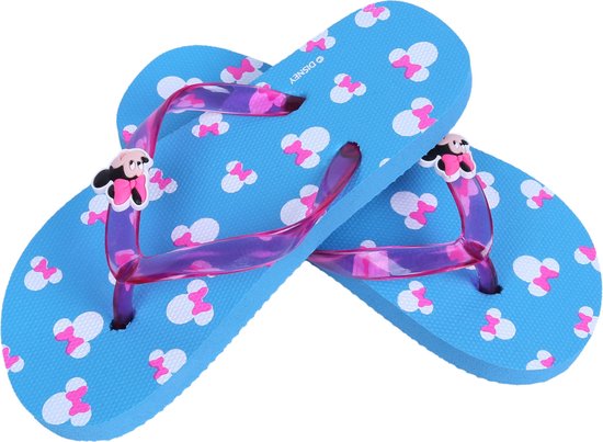 Tongs bleues pour filles Minnie Disney / 30-31 EU