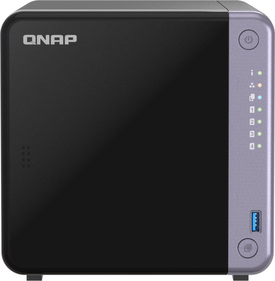 QNAP TS-432X-4G data-opslag-server NAS Tower Alpine Alpine AL-524 4 GB DDR4 QNAP QTS Zwart van Qnap — afbeelding 5
