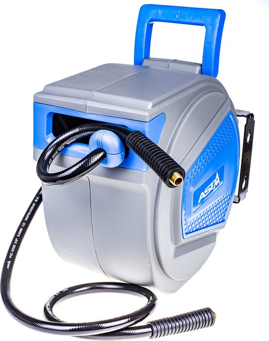 Luchtslanghaspel automaat - 15 meter - Luchthaspel - 1/4'' Slanghaspel - ASTA