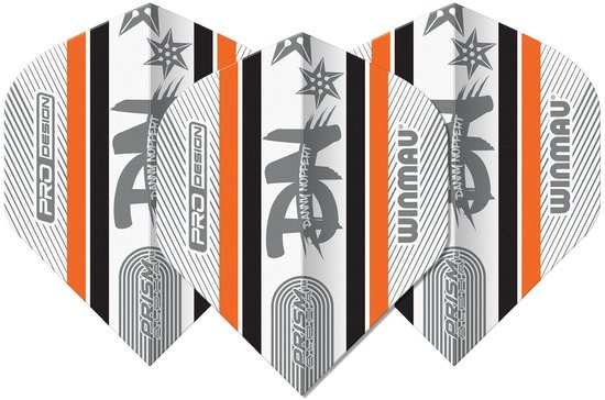 WINMAU - Prism Alpha Danny Noppert 85% dart vluchten - 1 sets per pakket (3 dartvluchten in totaal) van Winmau — afbeelding 2