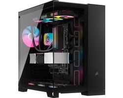 Corsair iCUE LINK 6500X RGB Midi Tower Zwart