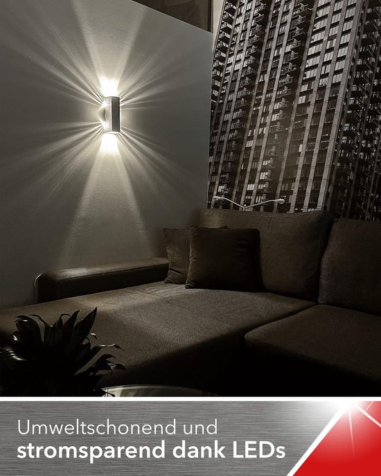 Wandlamp - Wandlamp Design - Wandlampen Landelijk - Wit - Vierkant